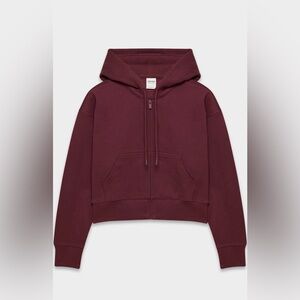 Aritzia Boxy Zip Hoodie